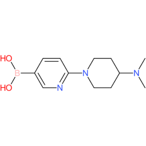 (6-[4-(dimethylamino)piperidin-1-yl]pyridin-3-yl)boronic acid