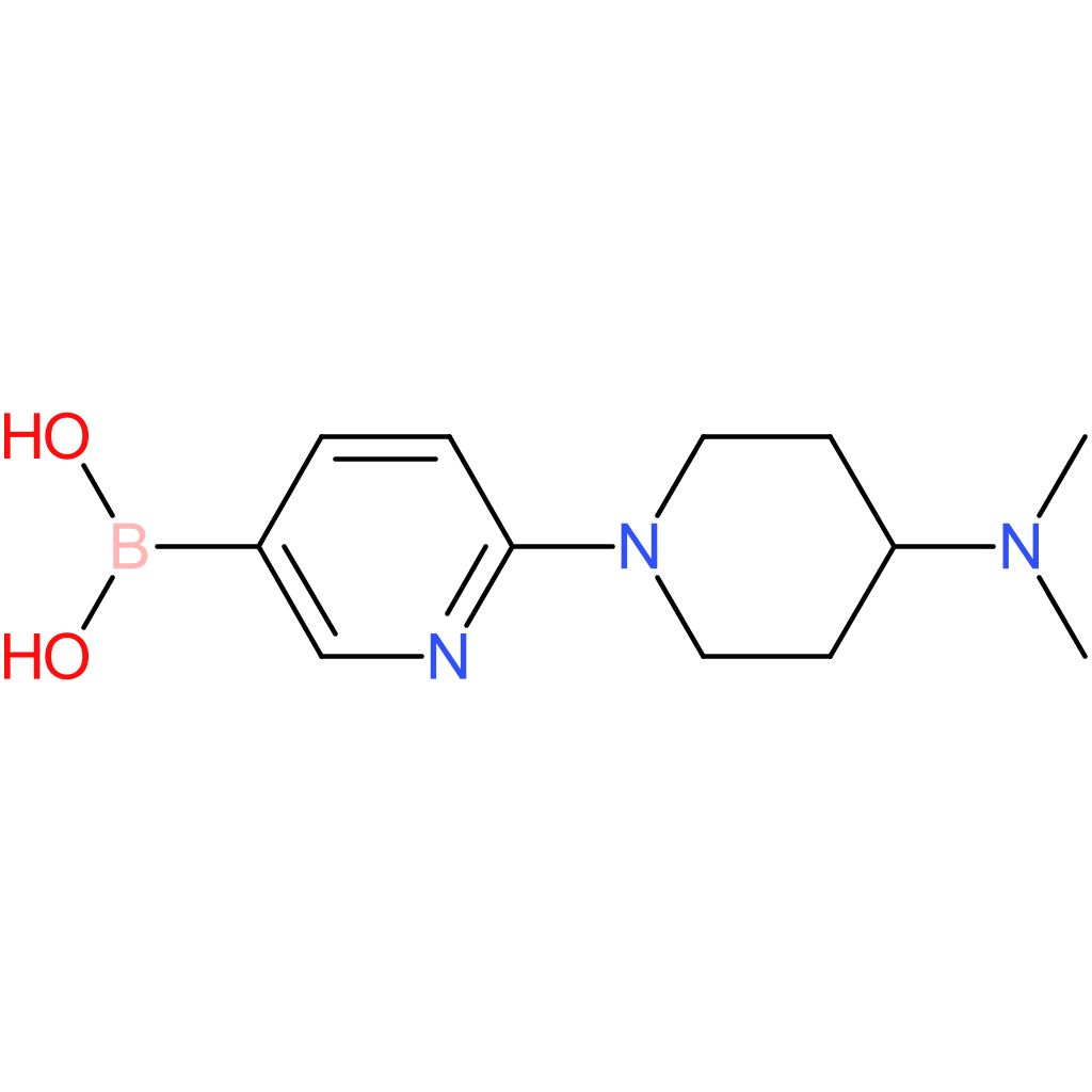 (6-[4-(dimethylamino)piperidin-1-yl]pyridin-3-yl)boronic acid