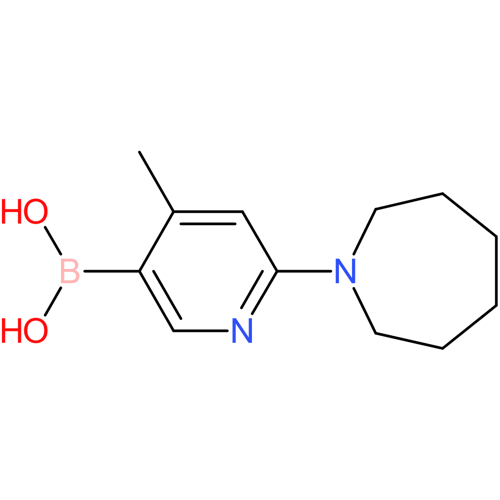 [6-(azepan-1-yl)-4-methylpyridin-3-yl]boronic acid