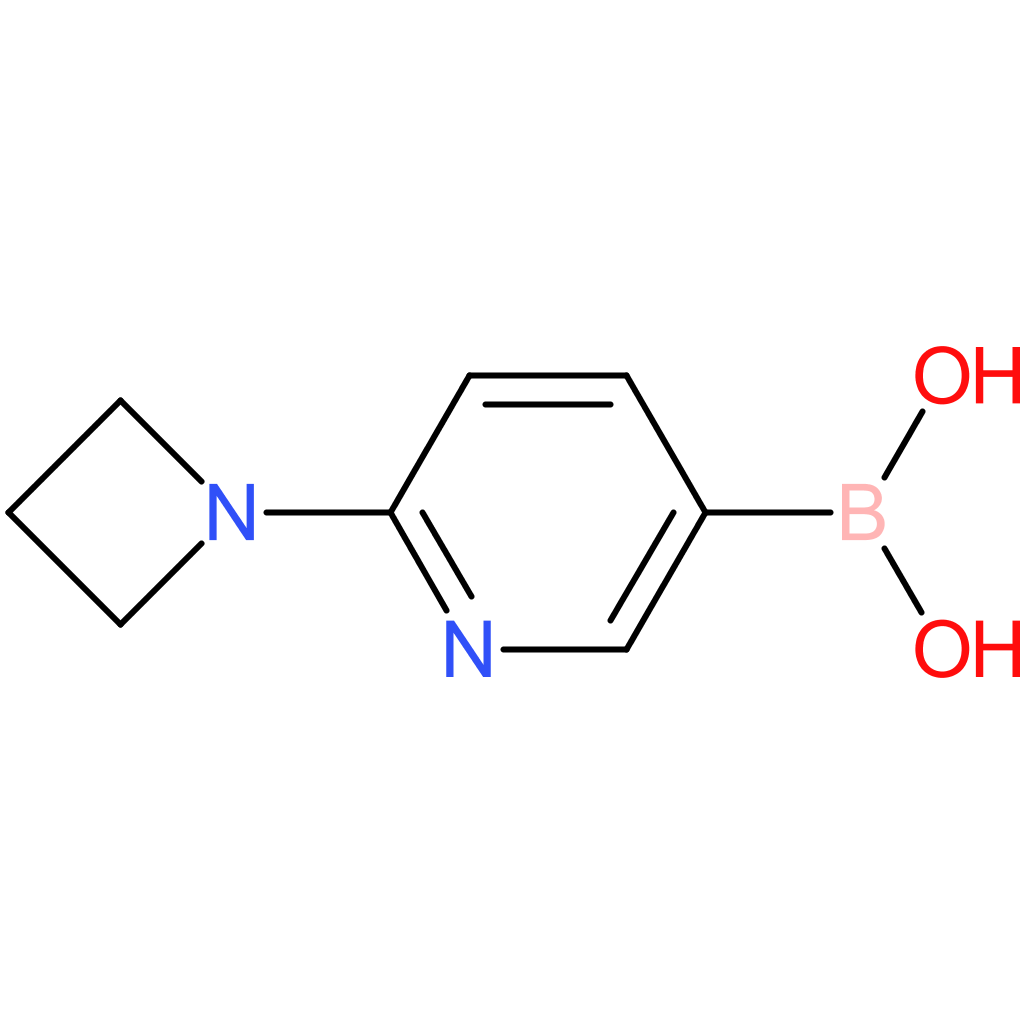 [6-(azetidin-1-yl)pyridin-3-yl]boronic acid