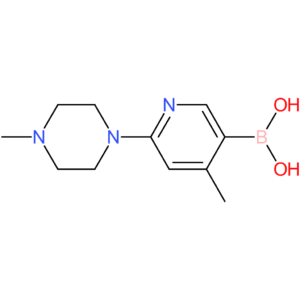 [4-methyl-6-(4-methylpiperazin-1-yl)pyridin-3-yl]boronic acid