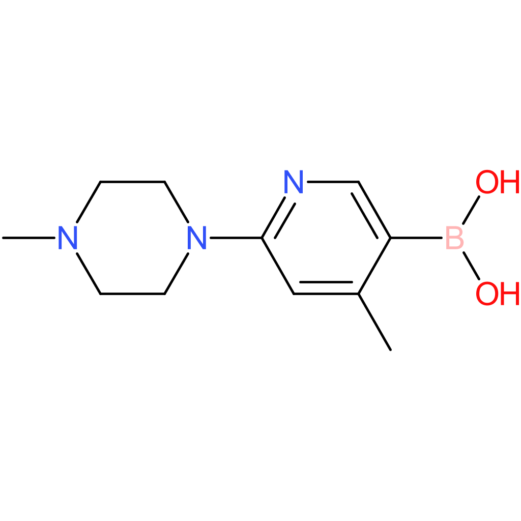 [4-methyl-6-(4-methylpiperazin-1-yl)pyridin-3-yl]boronic acid