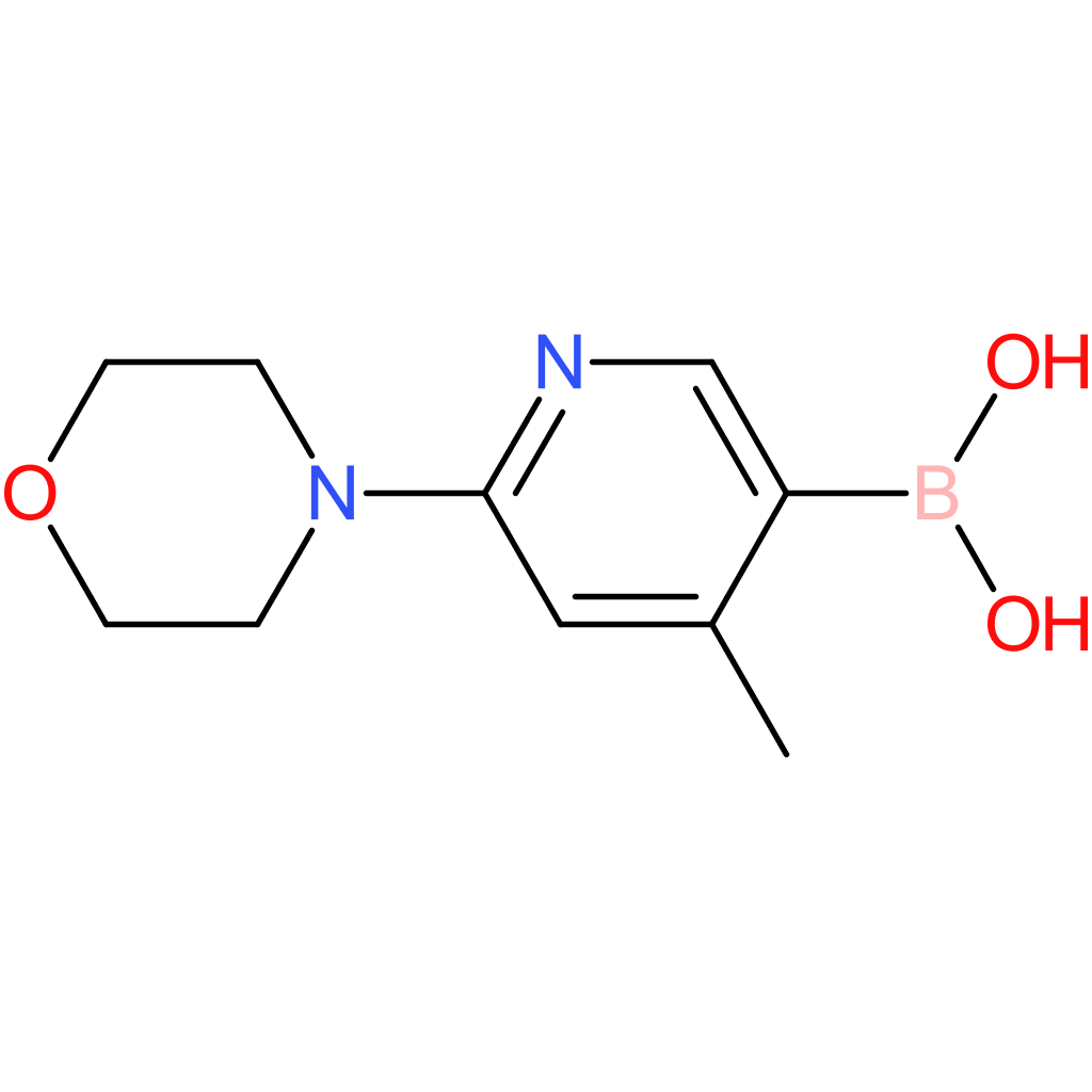 [4-methyl-6-(morpholin-4-yl)pyridin-3-yl]boronic acid