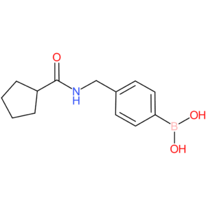 b-[4-[[(cyclopentylcarbonyl)amino]methyl]phenyl]boronic acid