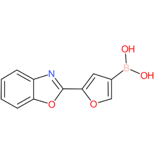 b-[5-(2-benzoxazolyl)-3-furanyl]boronic acid