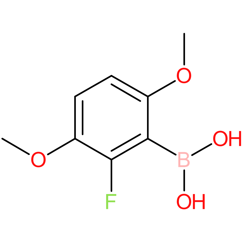 2,5-dimethoxy-6-fluorophenylboronic acid