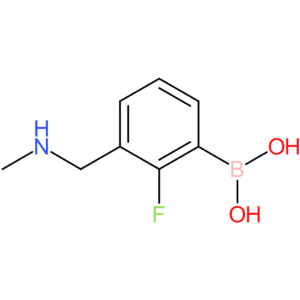 3-(n-methylaminomethyl)-2-fluorophenylboronic acid