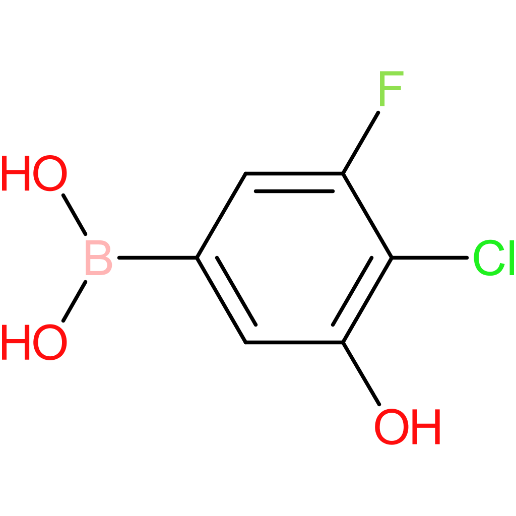 (4-chloro-3-fluoro-5-hydroxyphenyl)boronic acid