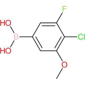 (4-chloro-3-fluoro-5-methoxyphenyl)boronic acid