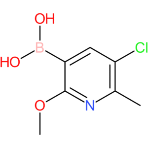 5-chloro-2-methoxy-6-methylpyridine-3-boronic acid