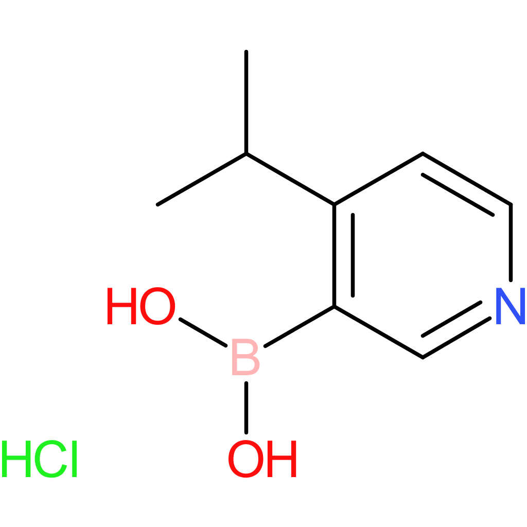 4-isopropylpyridine-3-boronic acid-hcl