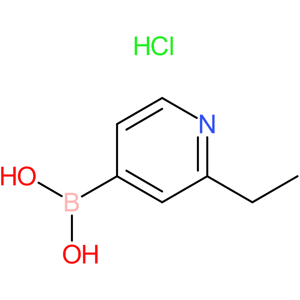 2-ethylpyridine-4-boronic acid-hcl