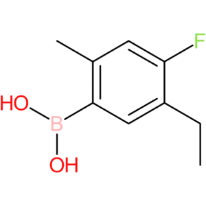 (5-ethyl-4-fluoro-2-methylphenyl)boronic acid