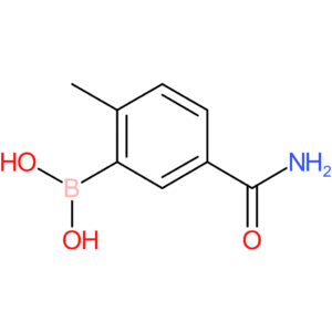 (5-carbamoyl-2-methylphenyl)boronic acid