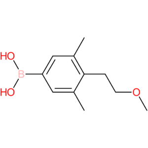 4-(2-methoxyethyl)-3,5-dimethylphenylboronic acid