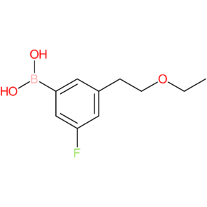3-(2-ethoxyethyl)-5-fluorophenylboronic acid