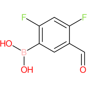 (2,4-difluoro-5-formylphenyl)boronic acid