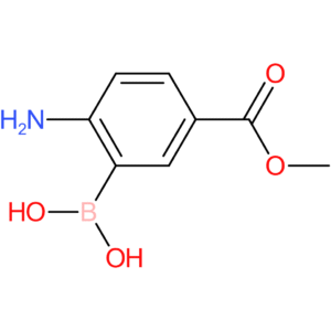 (2-amino-5-(methoxycarbonyl)phenyl)boronic acid
