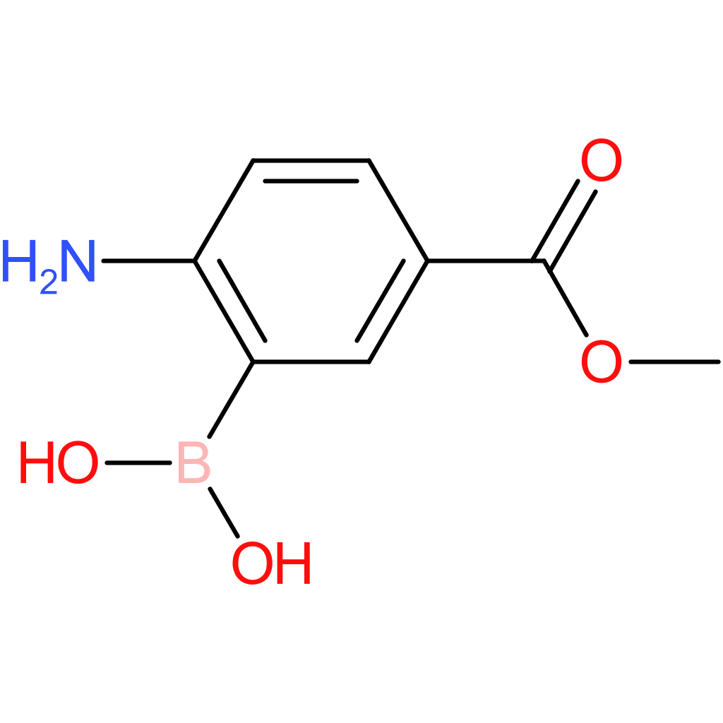 (2-amino-5-(methoxycarbonyl)phenyl)boronic acid