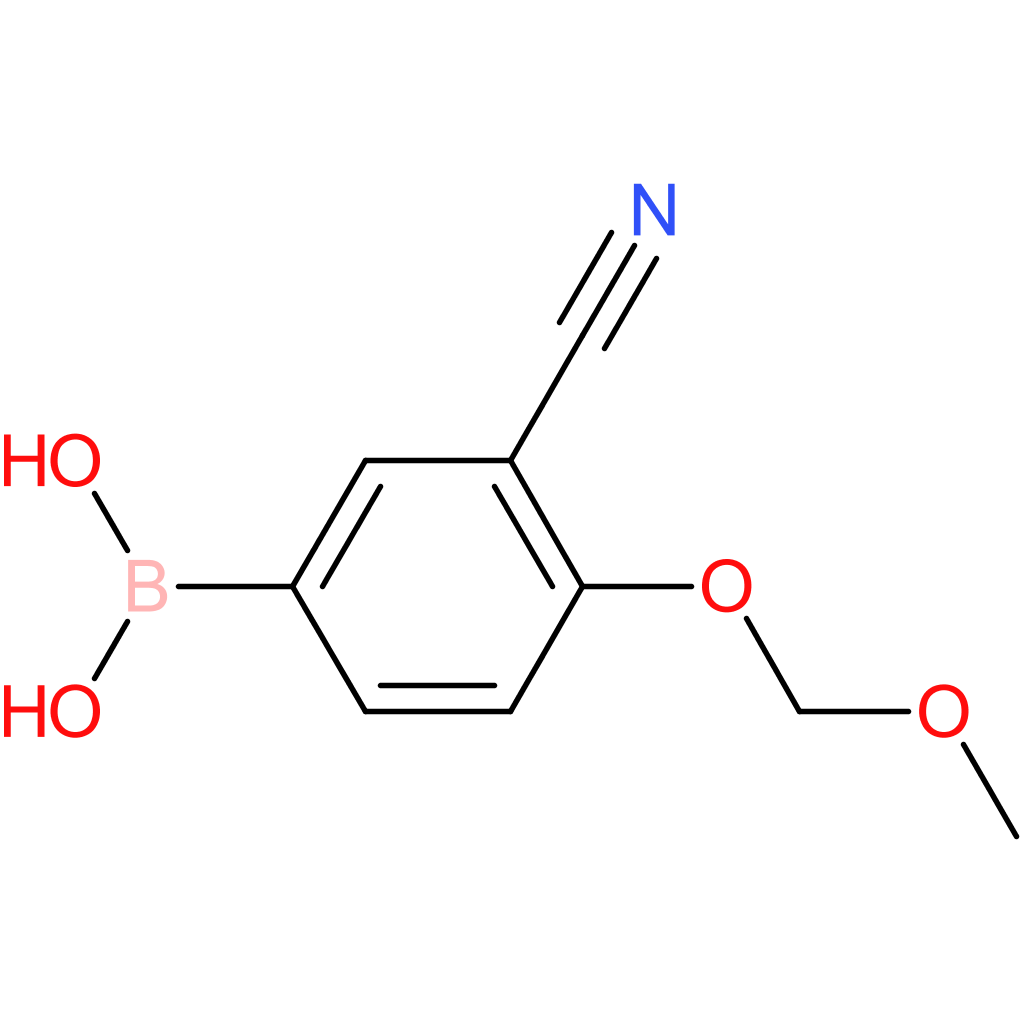 3-cyano-4-methoxymethoxyphenylboronic acid