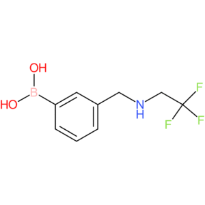3-((2,2,2-trifluoroethylamino)methyl)phenylboronic acid