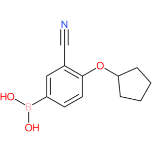 3-cyano-4-(cyclopentyloxy)phenylboronic acid