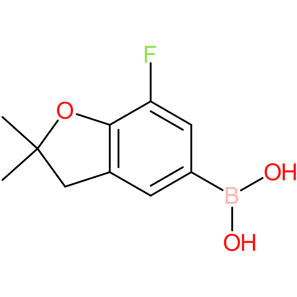 (7-fluoro-2,2-dimethyl-2,3-dihydrobenzofuran-5-yl)boronic acid