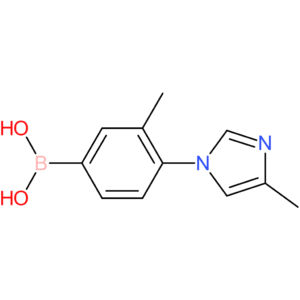 3-methyl-4-(4-methyl-1h-imidazol-1-yl)phenylboronic acid