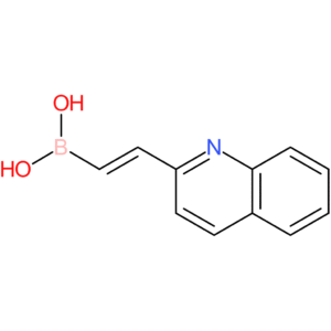 (E)-(2-(quinolin-2-yl)vinyl)boronic acid