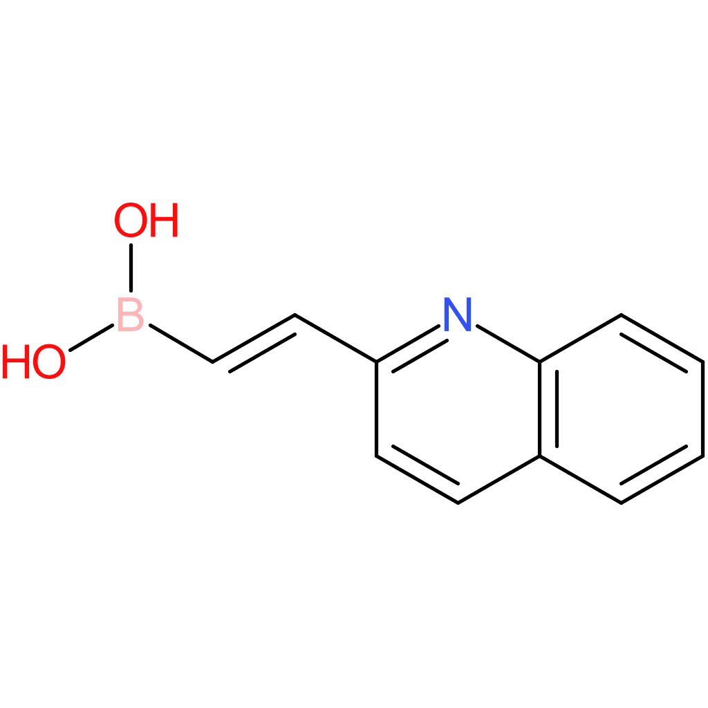 (E)-(2-(quinolin-2-yl)vinyl)boronic acid