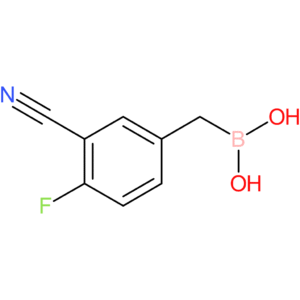 [(3-cyano-4-fluorophenyl)methyl]boronic acid