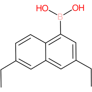 boronic acid, (3,6-diethyl-1-naphthalenyl)-