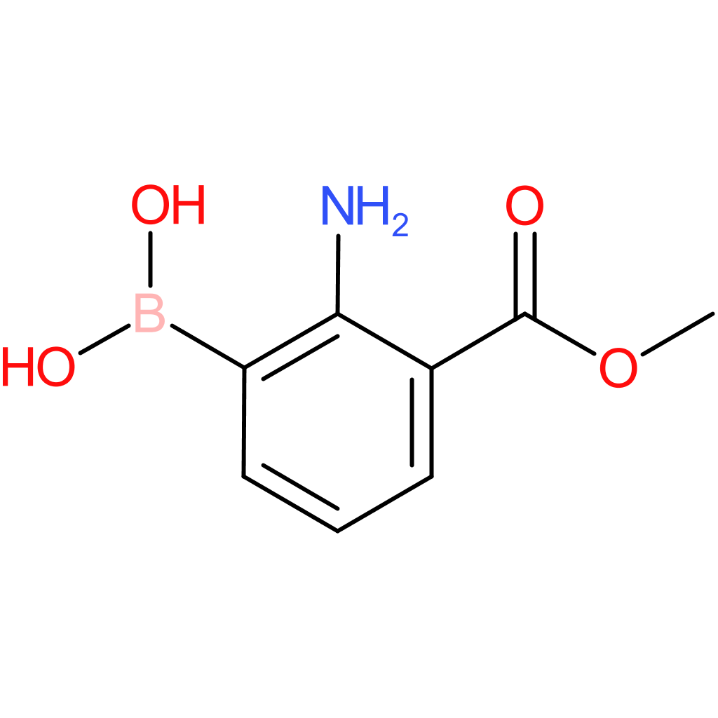 benzoic acid, 2-amino-3-borono-, 1-methyl ester