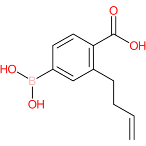 benzoic acid, 4-borono-2-(3-buten-1-yl)-