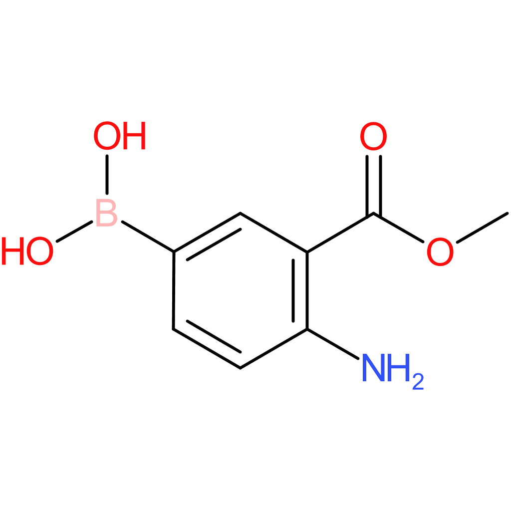 benzoic acid, 2-amino-5-borono-, 1-methyl ester