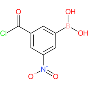 benzeneboronic acid, 3-(chloroformyl)-5-nitro-