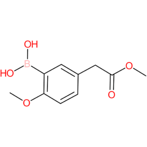 (2-methoxy-5-(2-methoxy-2-oxoethyl)phenyl)boronic acid