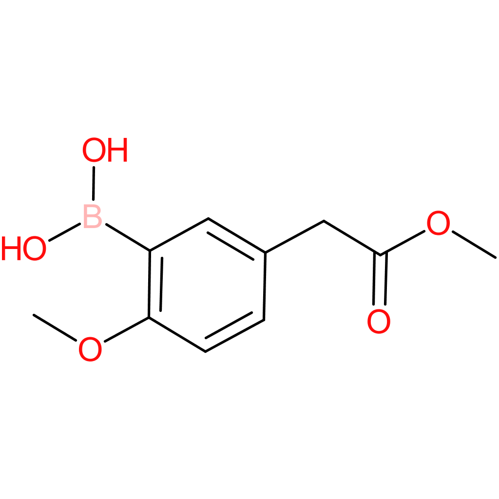 (2-methoxy-5-(2-methoxy-2-oxoethyl)phenyl)boronic acid