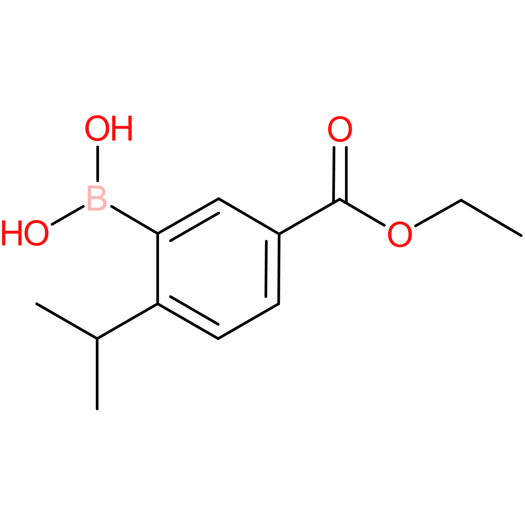 benzoic acid, 3-borono-4-(1-methylethyl)-, 1-ethyl ester