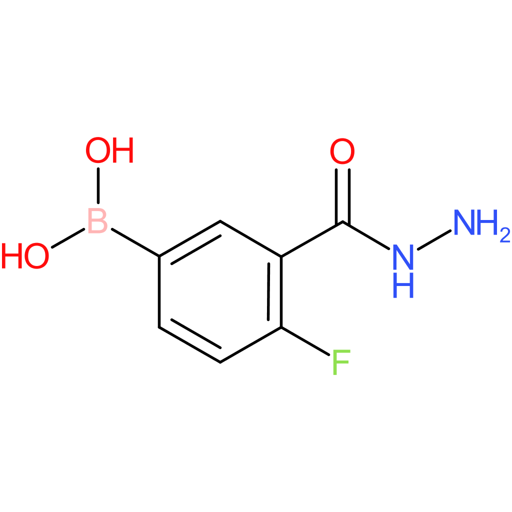 benzoic acid, 5-borono-2-fluoro-, 1-hydrazide