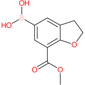 7-benzofurancarboxylic acid, 5-borono-2,3-dihydro-, 7-methyl ester