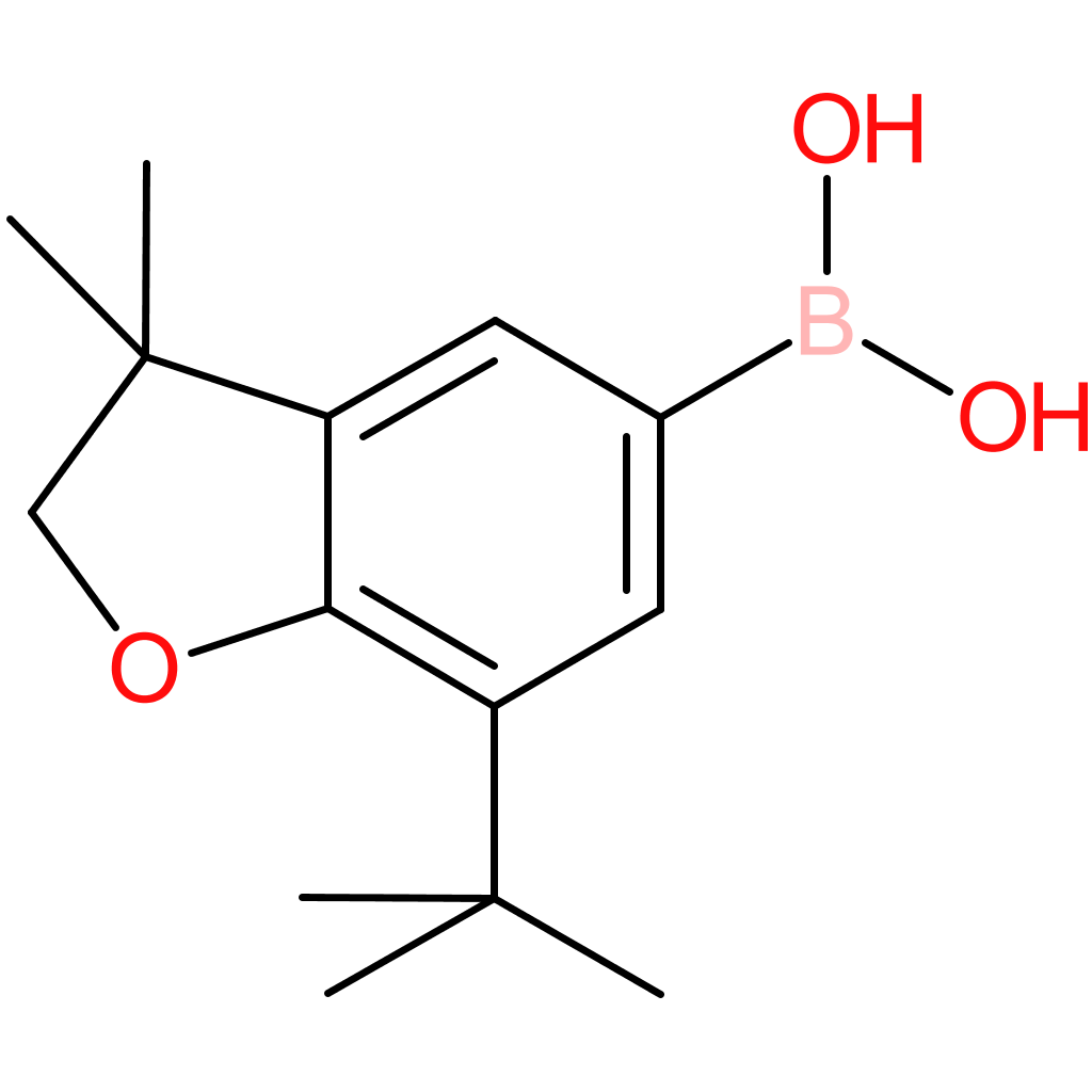 boronic acid, [7-(1,1-dimethylethyl)-2,3-dihydro-3,3-dimethyl-5-benzofuranyl]-