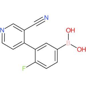 4-fluoro-3-(4-nicotinonitrilE)phenylboronic acid