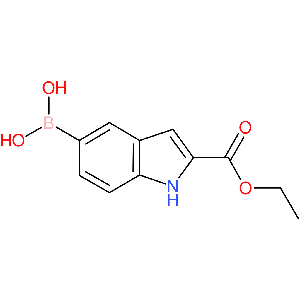 1h-indolE-2-carboxylic acid, 5-borono-, 2-ethyl ester