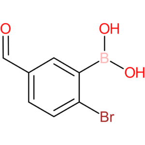 (2-bromo-5-formylphenyl)boronic acid