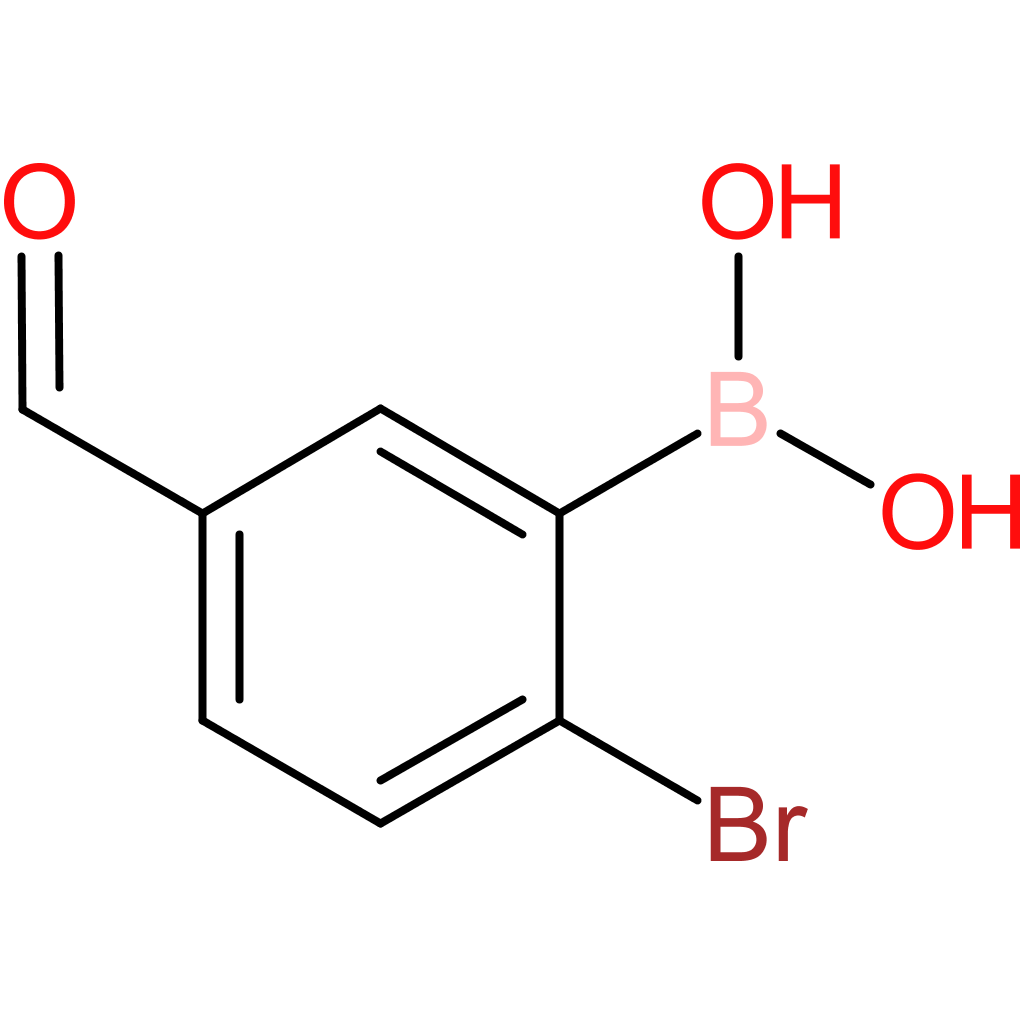 (2-bromo-5-formylphenyl)boronic acid