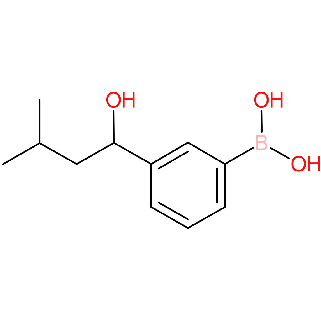 boronic acid, b-[3-(1-hydroxy-3-methylbutyl)phenyl]-