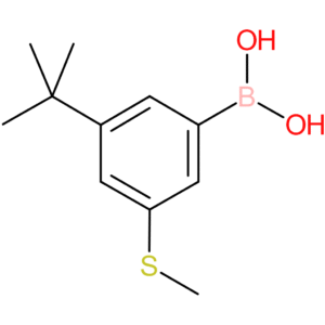 boronic acid, b-[3-(1,1-dimethylethyl)-5-(methylthio)phenyl]-