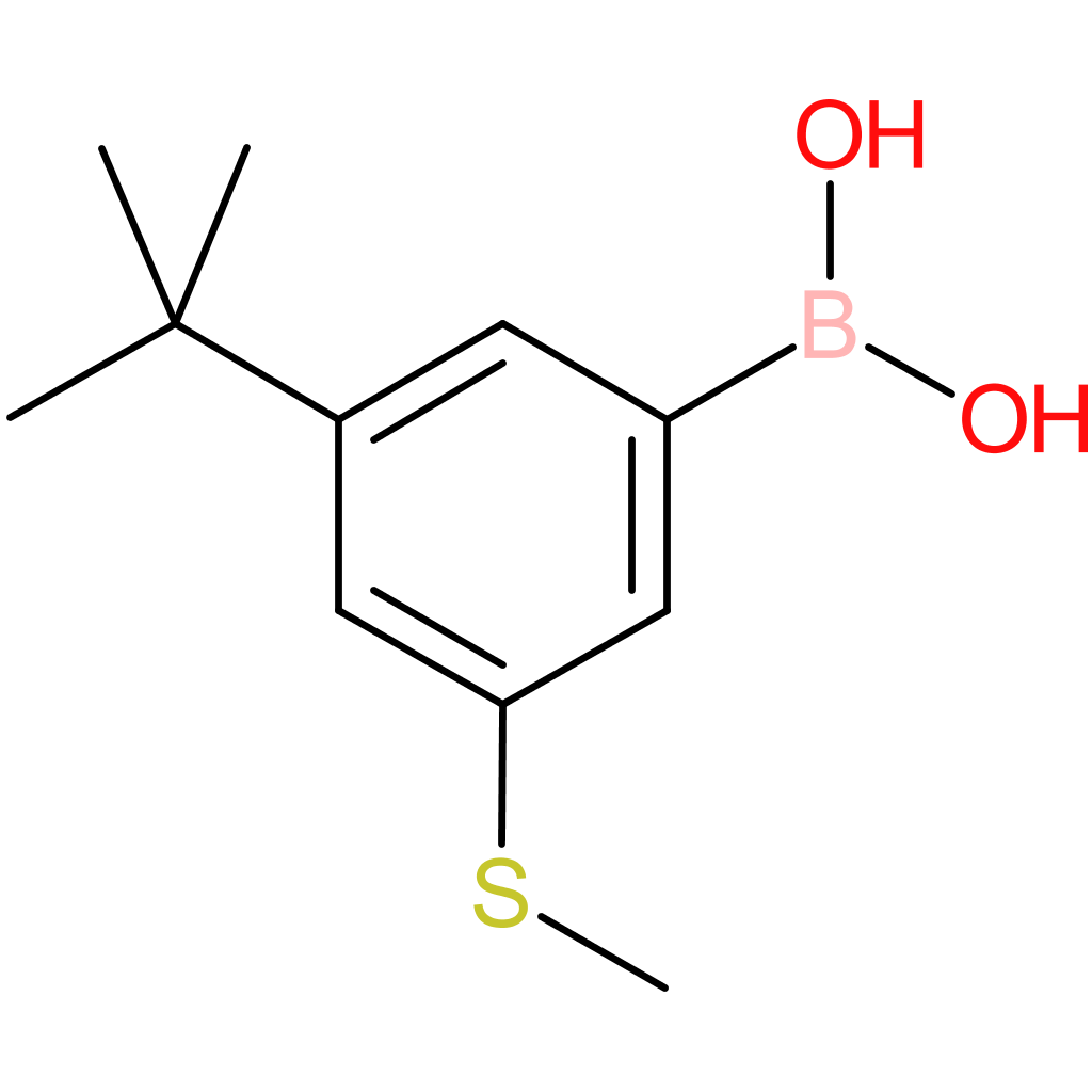 boronic acid, b-[3-(1,1-dimethylethyl)-5-(methylthio)phenyl]-