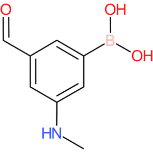 boronic acid, b-[3-formyl-5-(methylamino)phenyl]-